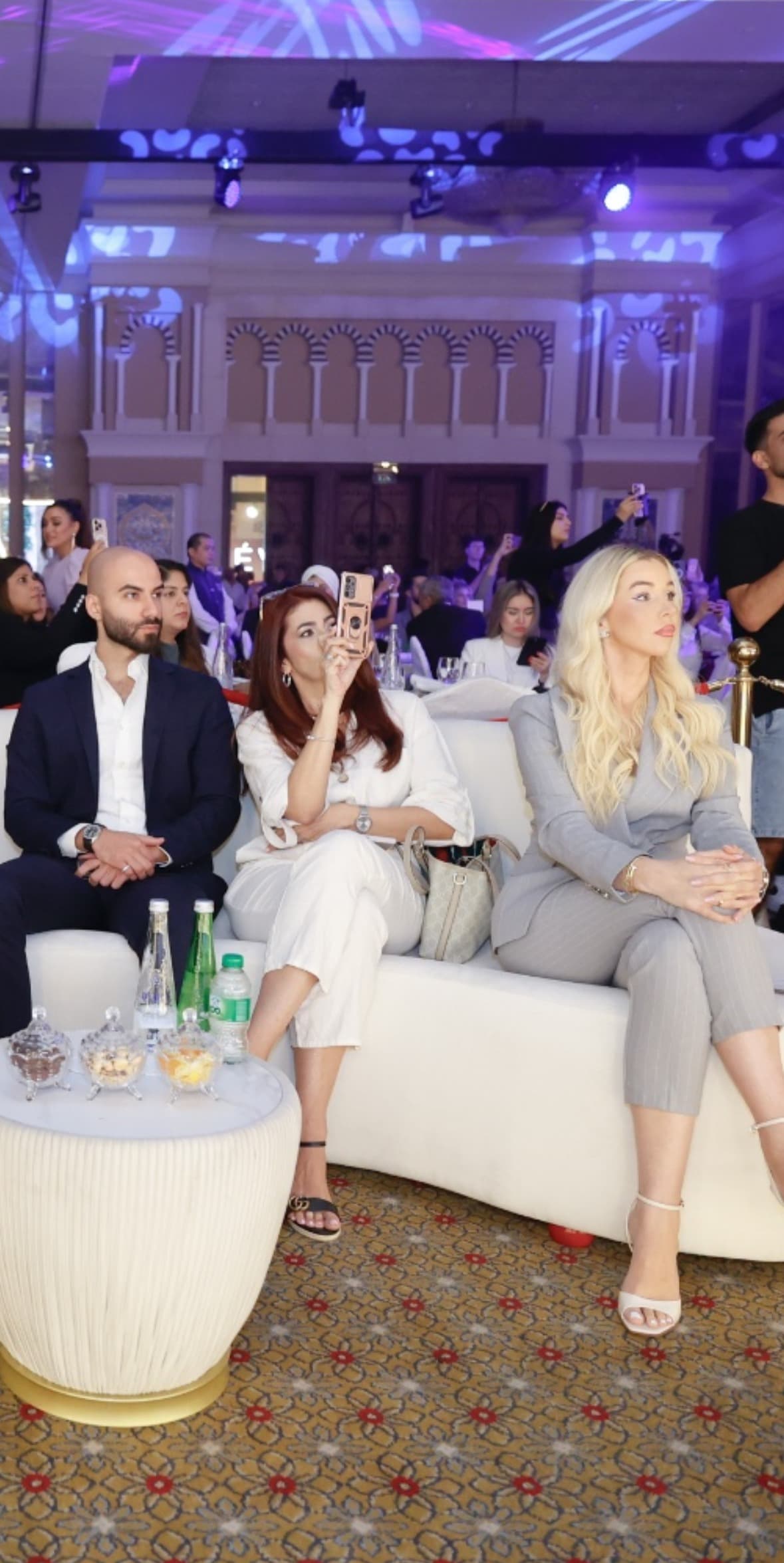 Navid Rashid at an industry lounge event